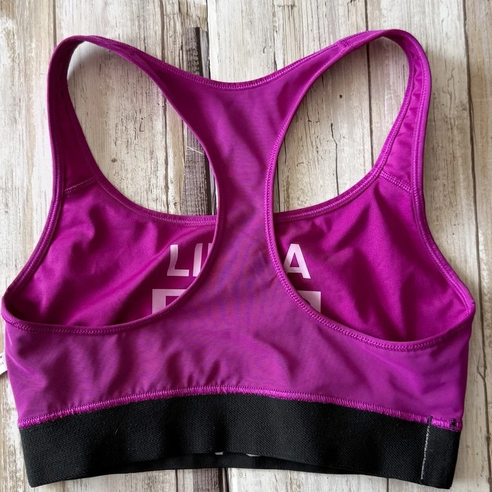 VSX Victorias Secret The Player Racerback Unlined Sports Bra Like A Boss Size S